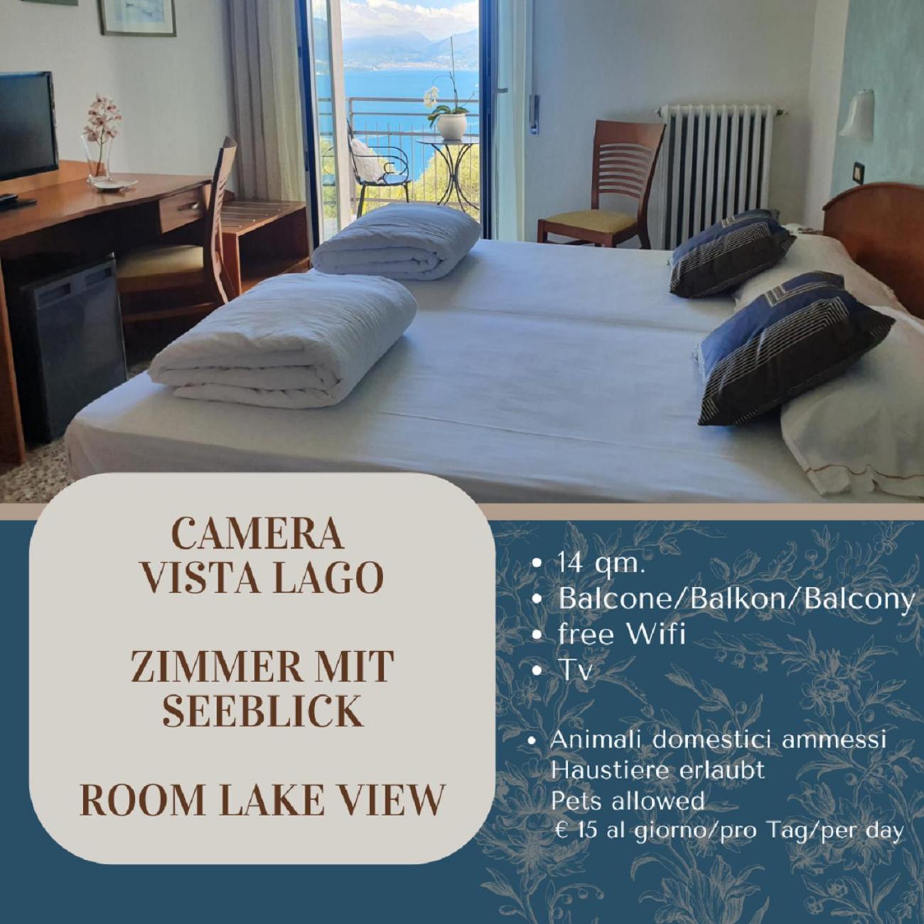 Hotel 2 Palme Торрі-дель-Бенако Екстер'єр фото